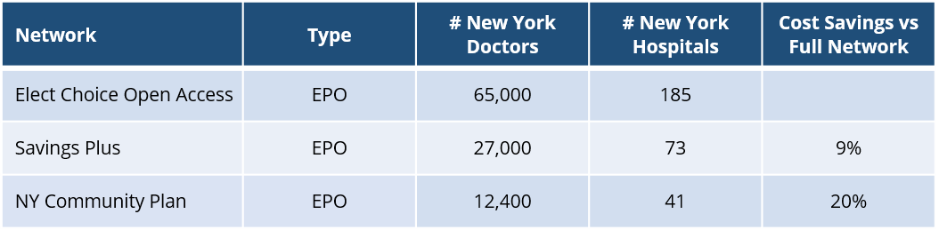 Aetna New York Network Overview.png